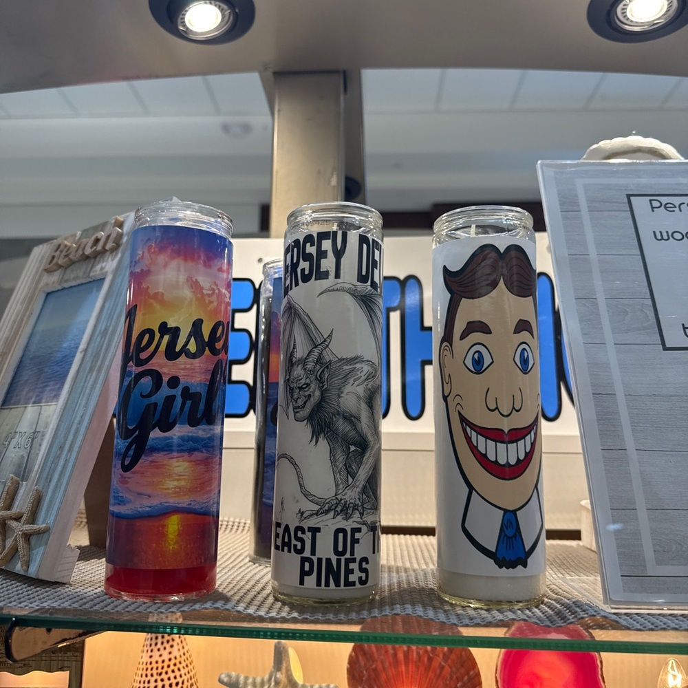 Colorful Graphic Candles Set